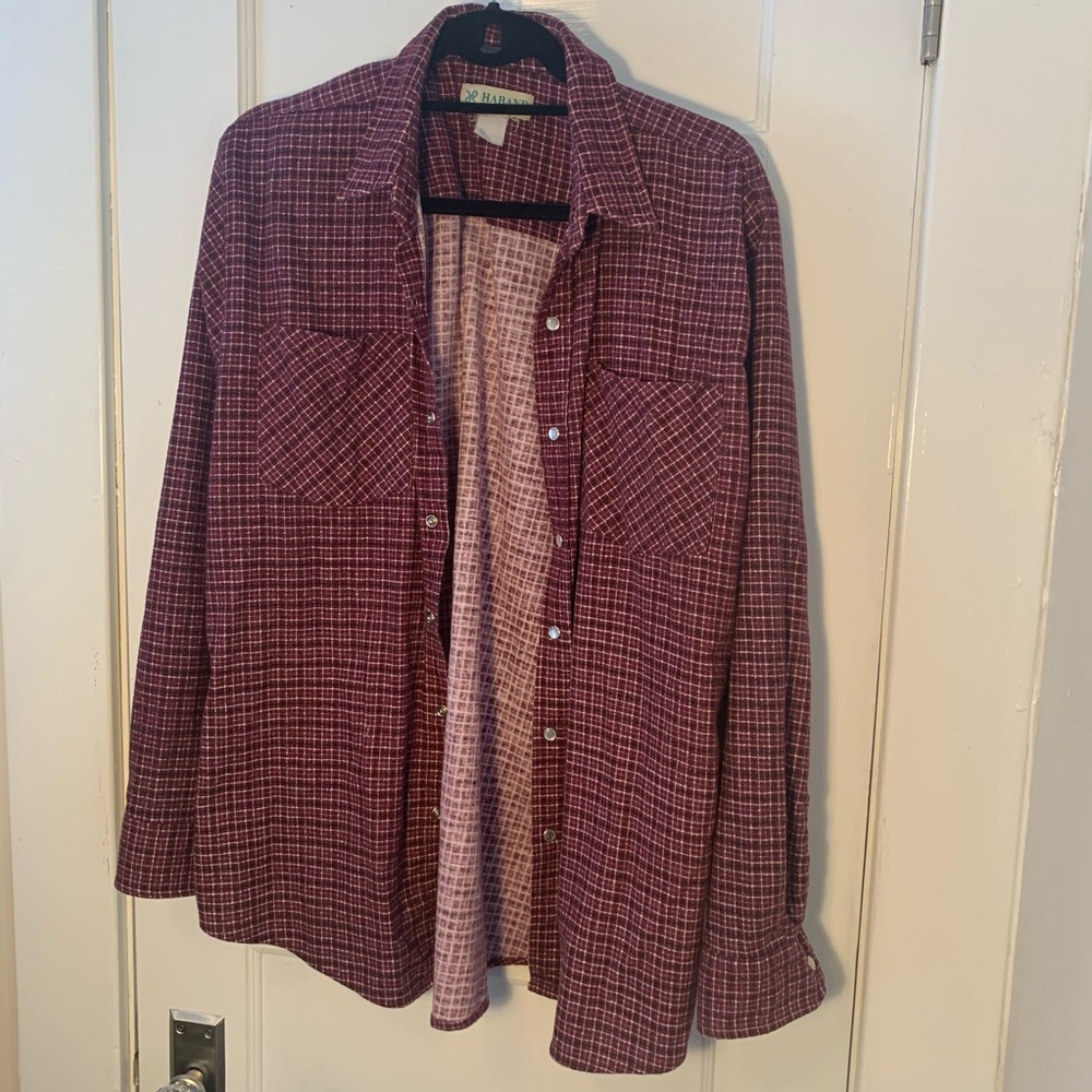 Lightweight Flannel Button-Down